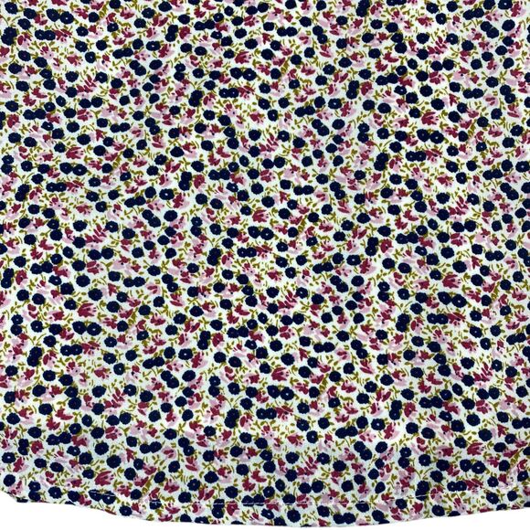 J. Crew Mercantile Floral Faux Wrap Dress Size 00 NWT - Picture 3 of 16